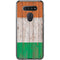 Ireland Flag Dark Wood LG K51/Q51 Clear Case